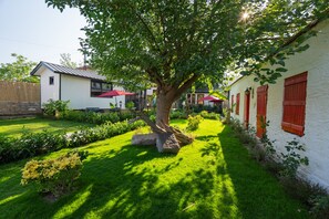 Classic-Bungalow | Blick auf den Garten