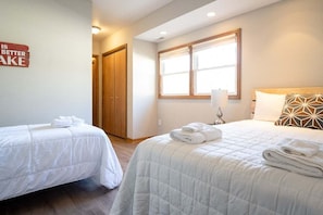 2 habitaciones, wifi gratis y ropa de cama