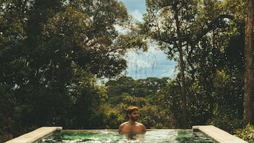 Outdoor pool, open 10:00 AM to 7:00 PM, sun loungers
