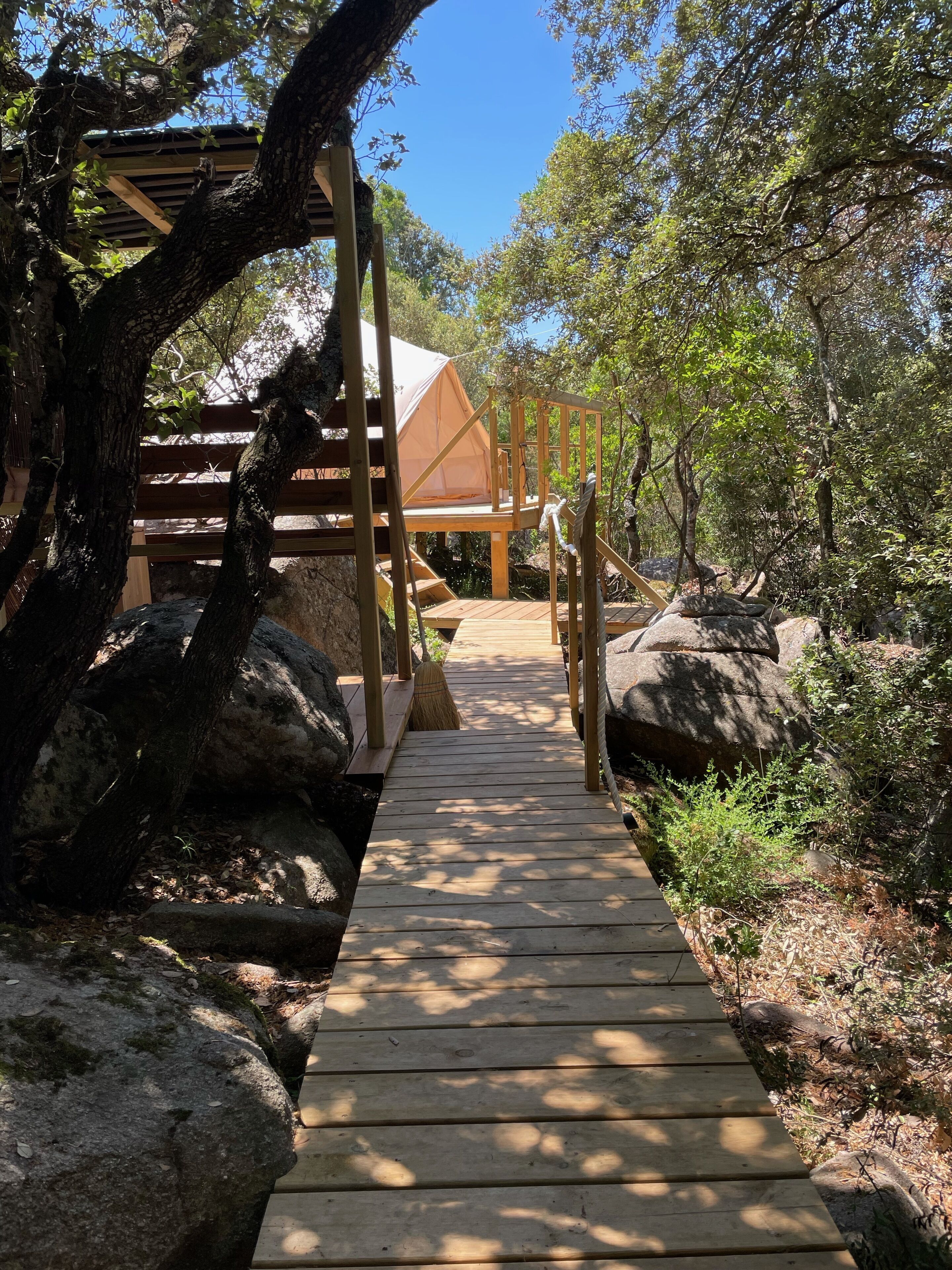 Enceinte de l’hébergement