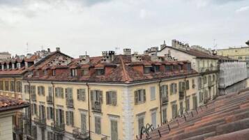 Blick von der Unterkunft