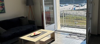 Apartment facing port and ocean