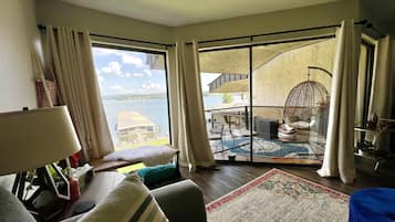 Smart TV, DVD player, books