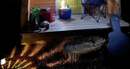 Black Spruce Camping Pod