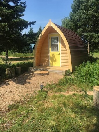 外観. White Birch Camping Pod
