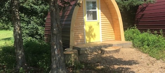 White Birch Camping Pod