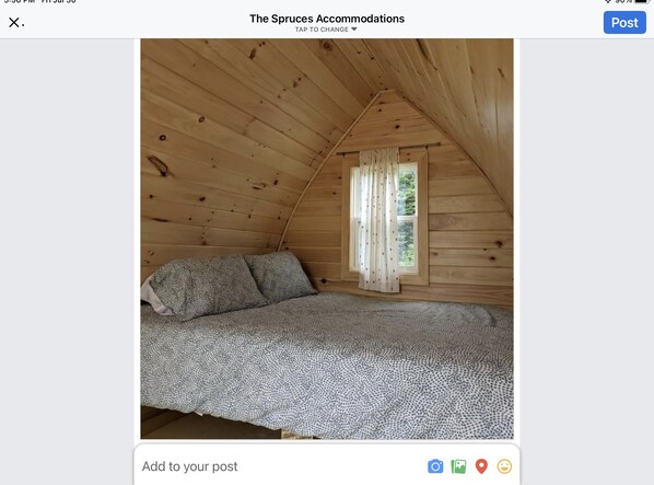 1 bedroom, WiFi, bed sheets