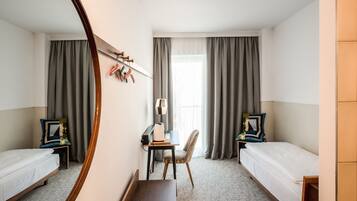 Sistema de insonorización, wifi gratis y ropa de cama