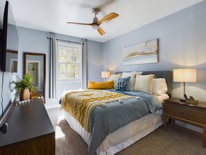 2 多间卧室、熨斗/熨衣板、免费 WiFi、床单