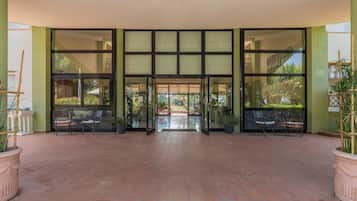 Overnatningsstedets facade