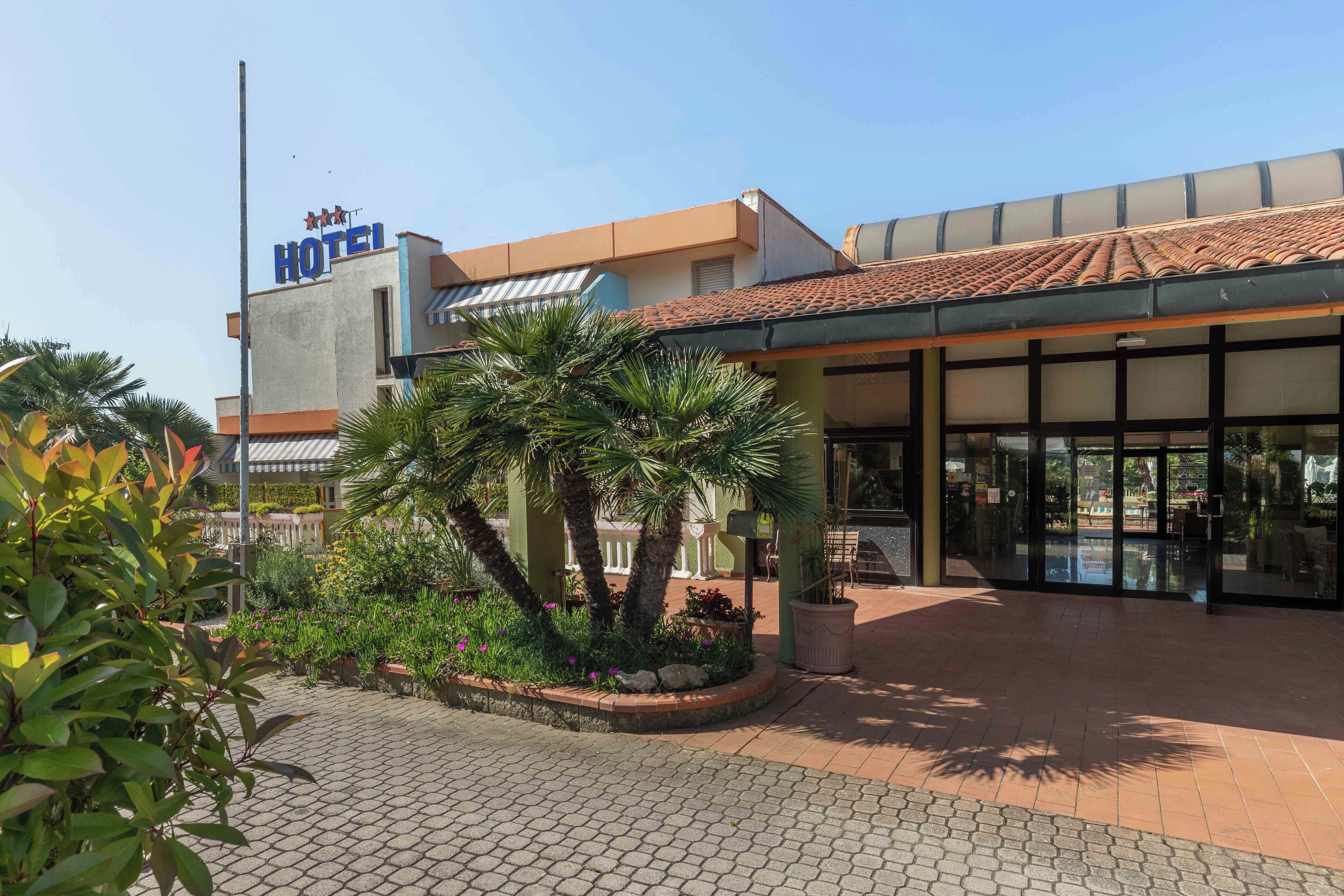 Fassade der Unterkunft