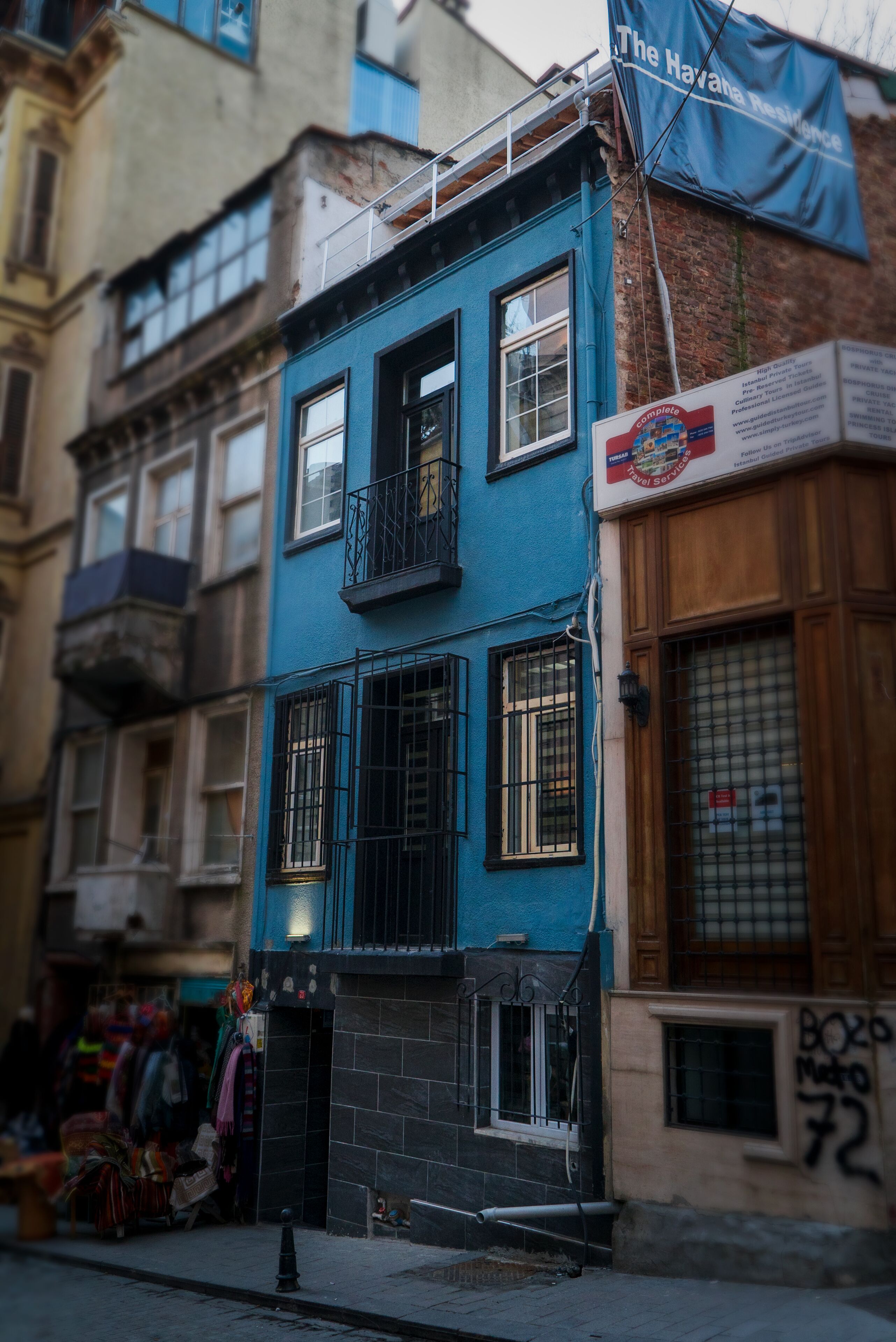 Fassade der Unterkunft