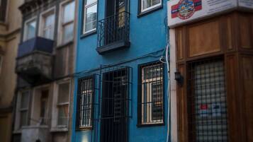 Fassade der Unterkunft