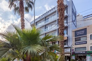 Façana frontal de l'allotjament