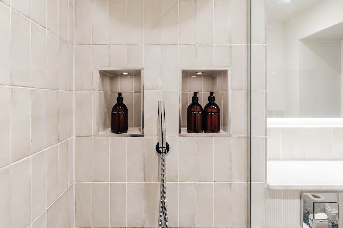 Free toiletries, hair dryer