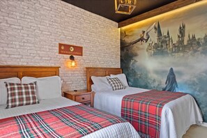 4 bedrooms, travel cot, WiFi, bed sheets