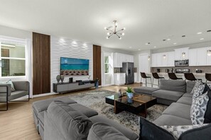 Living area - 9 Bedroom/ 6.5 Bathroom Solara Resort (9024 SR) (Kissimmee)