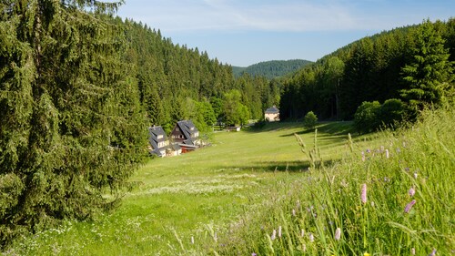 Mountain Lodge „Altes Zollhaus“ im Naturpark Erzgebirge