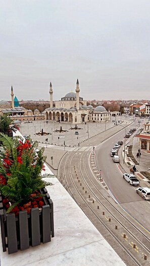Uitzicht vanuit accommodatie