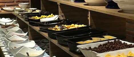 Gratis frukostbuffé varje dag