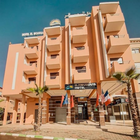 Front of property. EL MOUSSAFIR HOTEL