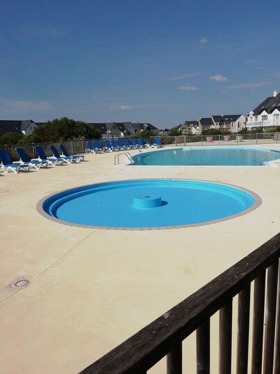 Duplex 6 pers Port du Crouesty - terrace, port and sea view. Rated 3 ***