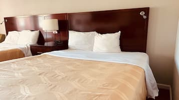 Desk, iron/ironing board, free WiFi, bed sheets