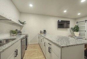 Fridge, microwave, oven, stovetop - Brand NEW Luxury Scandinavian Style Basement Apartment! (Kansas City)
