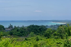 Vlak bij het strand