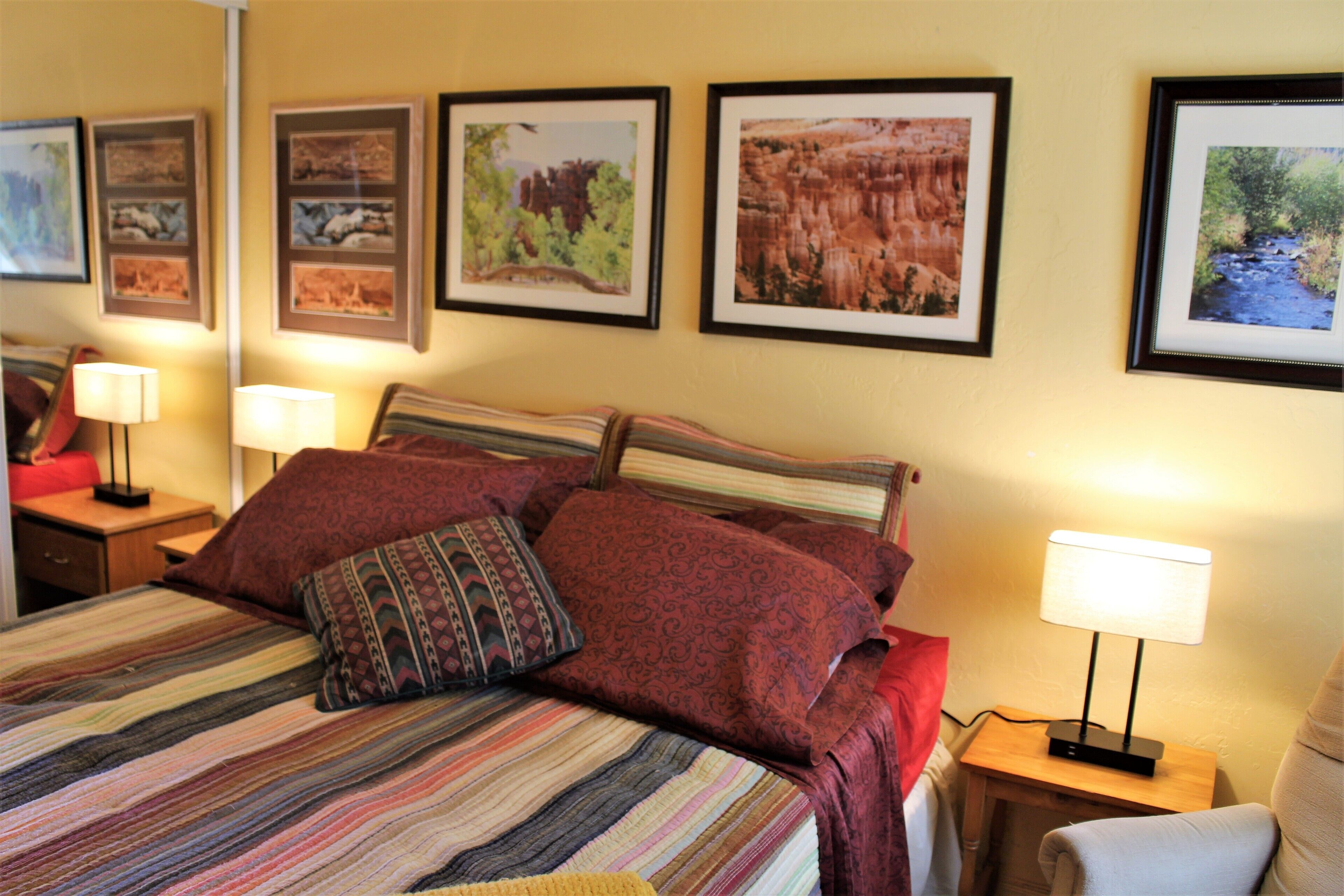 2 多间卧室、免费 WiFi、床单