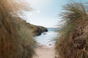 On the beach