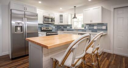 Modern Farmhouse Retreat – Heated Pool & Close to Beaches!