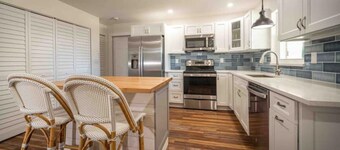 Modern Farmhouse Retreat – Heated Pool & Close to Beaches!