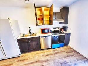 Cabana | Cozinha privada | Fogão, cafeteira/chaleira