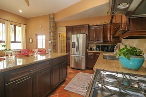 Microwave, oven, stovetop