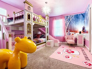 Children’s area - Luxury Stay W/ Pool & Spa,  BBQ & Game Room  Near Club House  (Davenport)