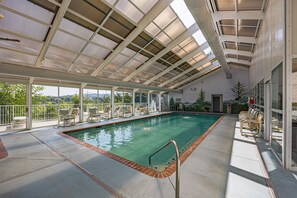 Indoor pool, outdoor pool