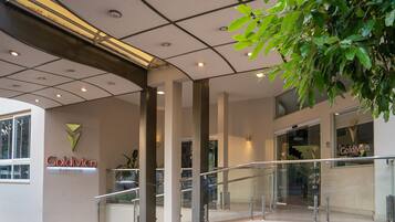 Majoituspaikan julkisivu