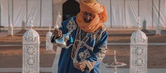 Merzouga sahara luxury desert camp 