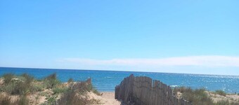 Villa Costa Brava, piscine privée, jardin, plage de sable 300m, golf 5km