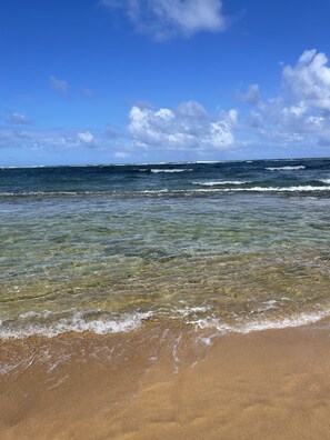 Beach nearby, beach towels