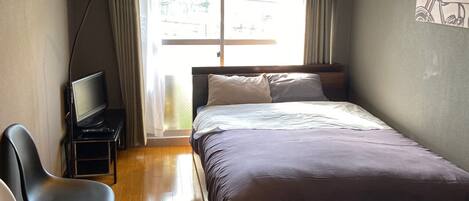 2 chambres, bureau, Wi-Fi gratuit, draps fournis