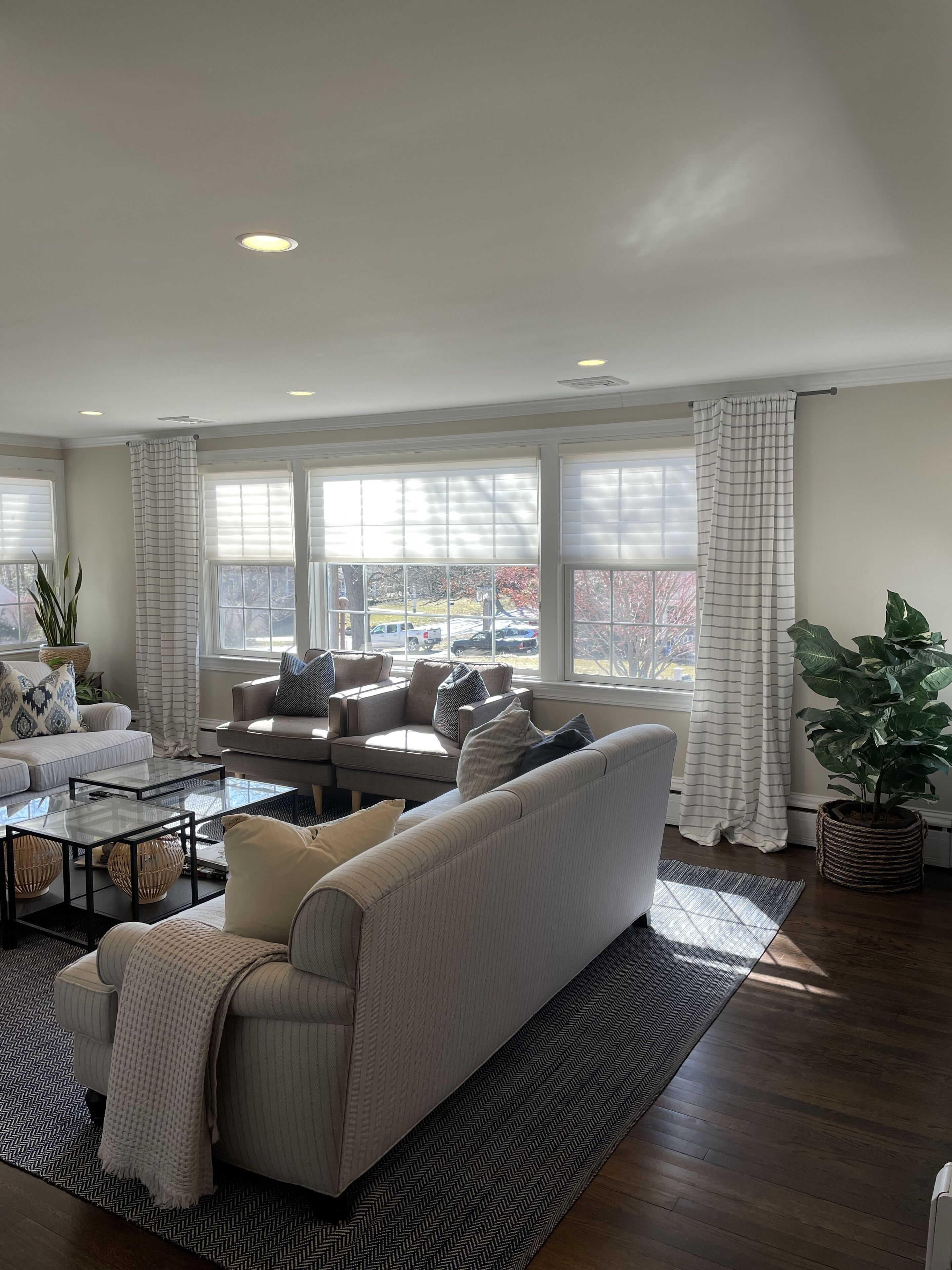 TV connectée, cheminée