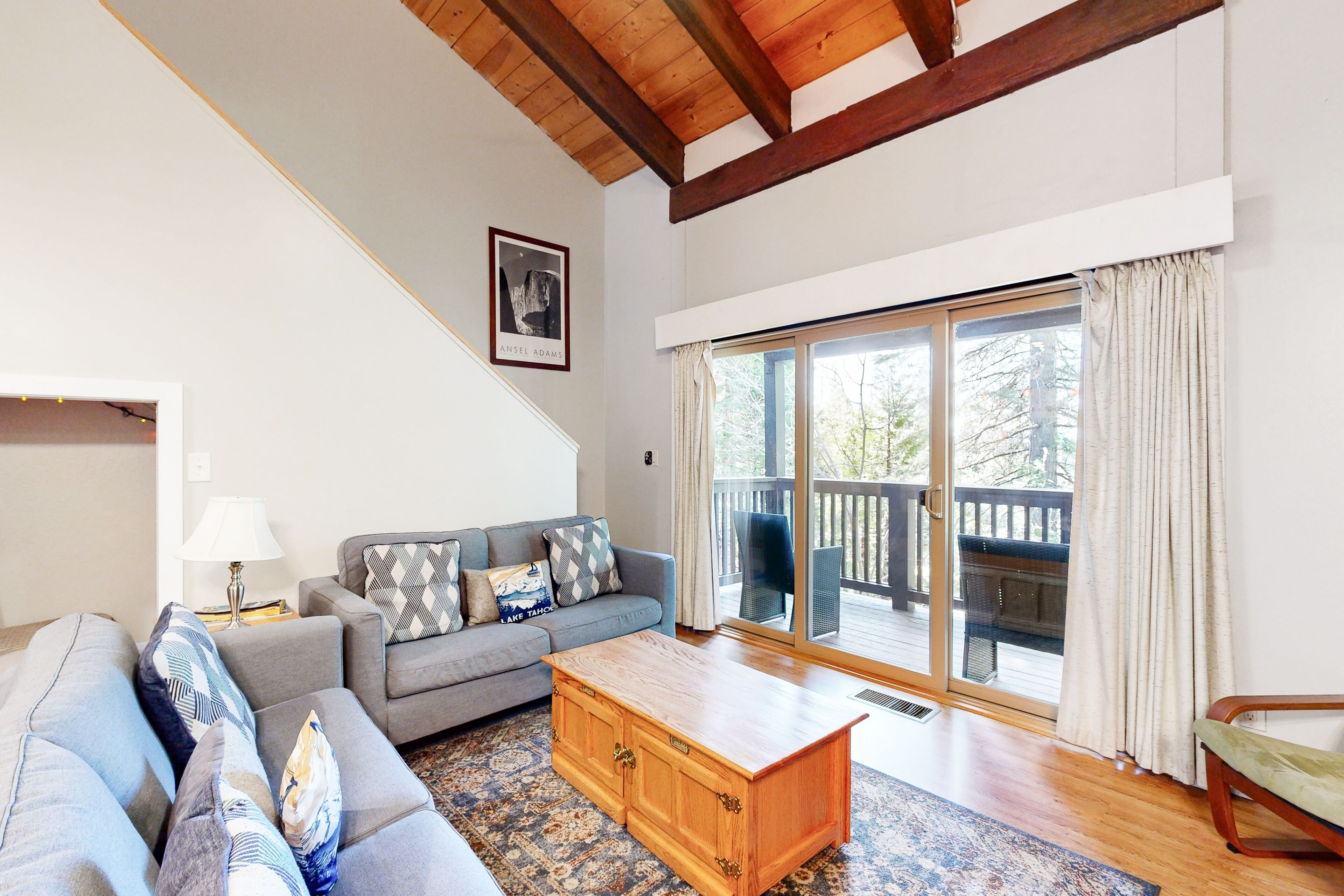 Dog-friendly villa with arcade games, pool & sauna - walk to beach, near skiing