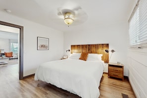 2 chambres, fer et planche à repasser, Wi-Fi, literie fournie