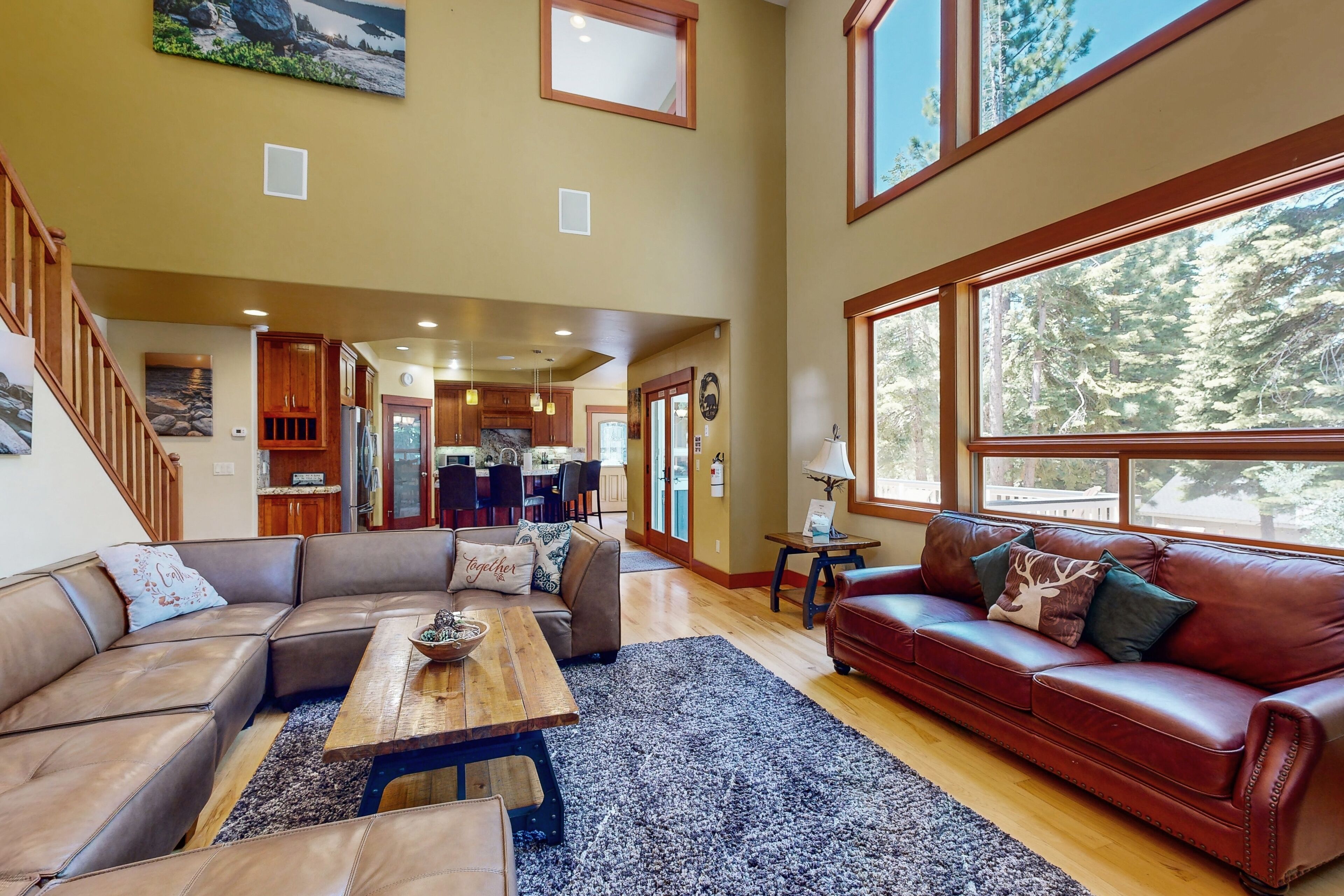 TV, fireplace, DVD player