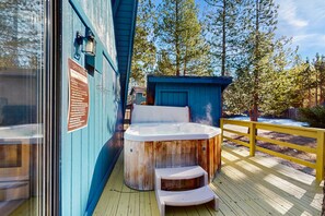 Idromassaggio all'aperto