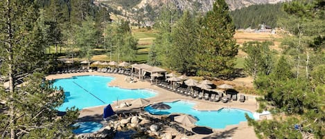 Lämmitetty uima-allas