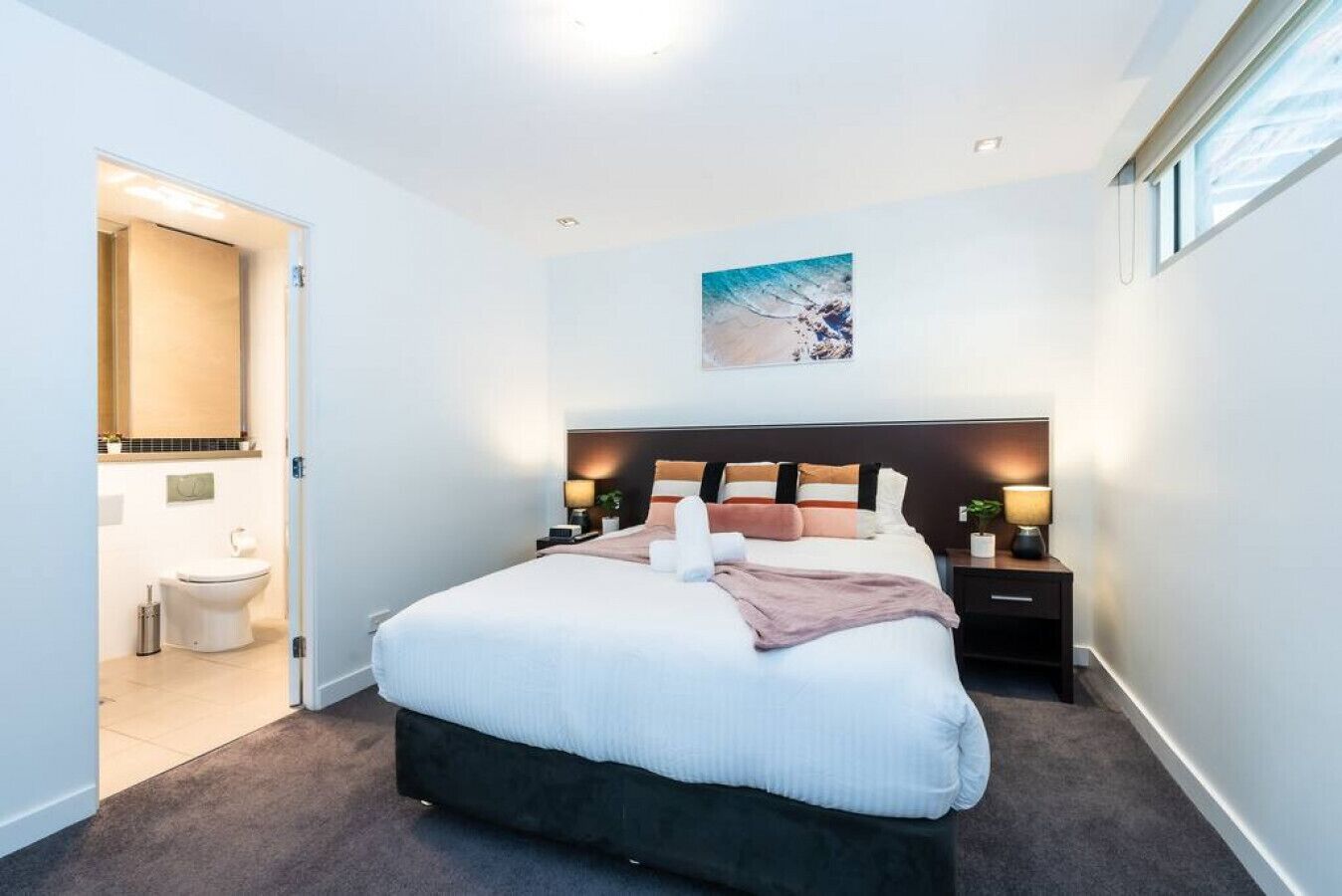 1 bedroom, desk, iron/ironing board, travel cot