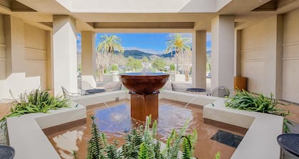 Sleek Silverado Studio | Private Fenced Patio | Pool & On-Site Dining